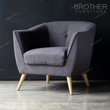 Neues Design-Wartesofa-runder Gewebe-Stuhl-Café-Sofa